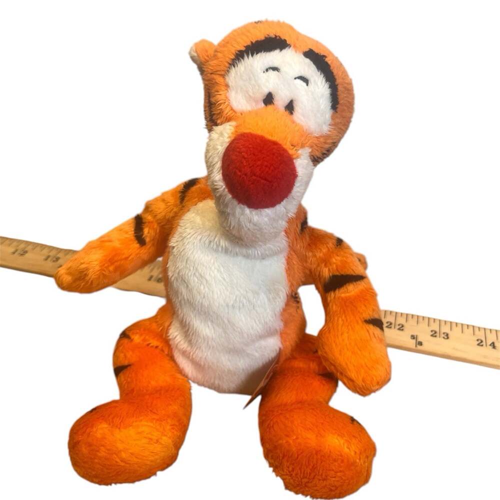 Original Disney Tigger Small Plush Bean Bag Doll Stuffed Animal Toy 8" Winnie